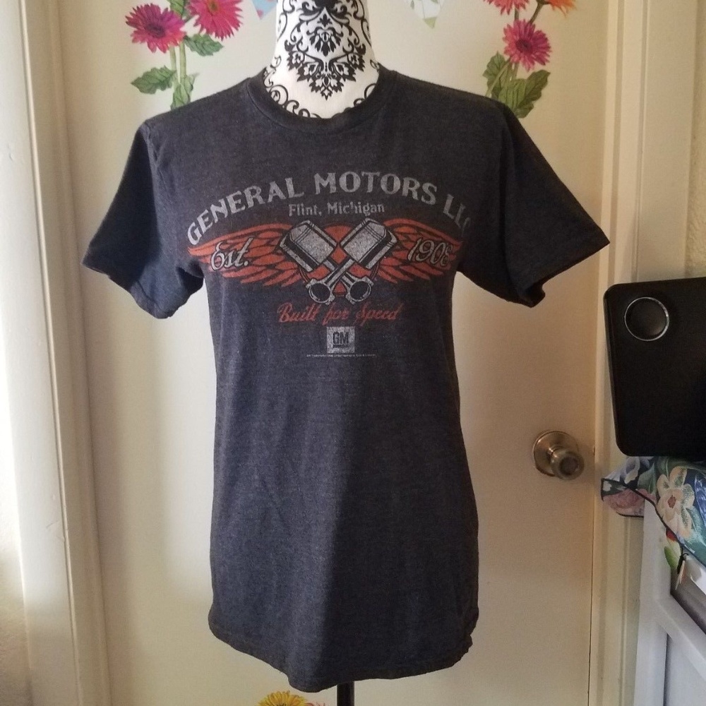 GM GENERAL MOTORS LLC Flint Michigan Graphic Shirt